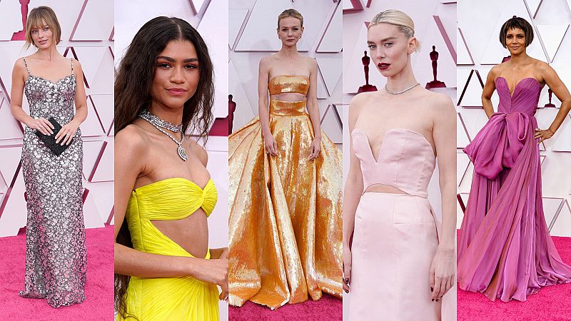 La alfombra roja de los Oscar: Todos los vestidos de las invitadas, desde Vanessa Kirby a Zendaya