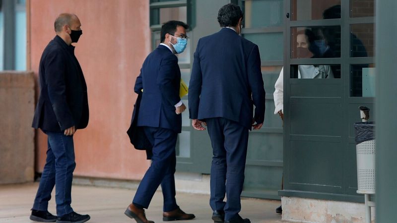 ERC y Junts abordan por primera vez la estructura del Govern independentista y se emplazan a seguir negociando