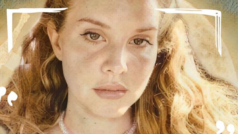 ¿Ha hecho Lana del Rey la portada de su nuevo disco con PicsArt?