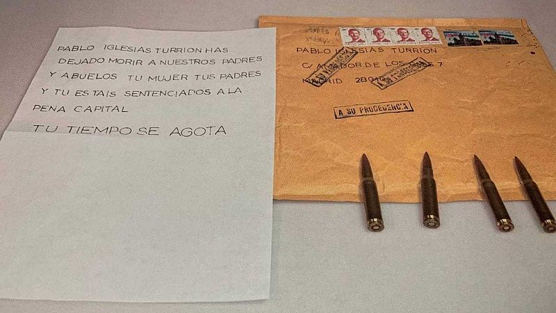 La Policía analiza huellas y restos de ADN en las cartas con balas recibidas por Iglesias, Marlaska y Gámez