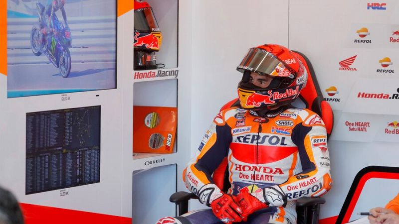 El enorme susto que se ha llevado Marc Márquez con su hombro operado