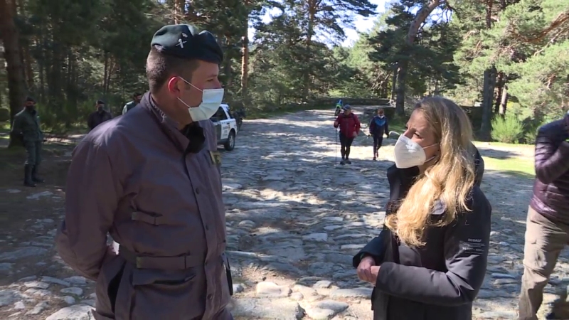 La Sierra de Guadarrama, la vía de escape para los madrileños, crece un 28% en visitas en el último año