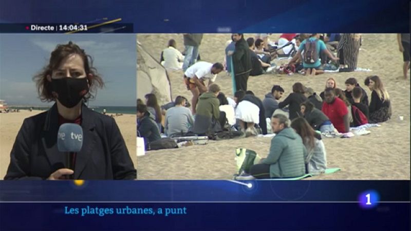 Barcelona activa la regulació d'aforament de les platges
