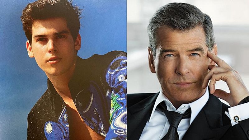 ¡Encuentra las siete diferencias! Pierce Brosnan presume de su hijo Paris, y son como dos gotas de agua