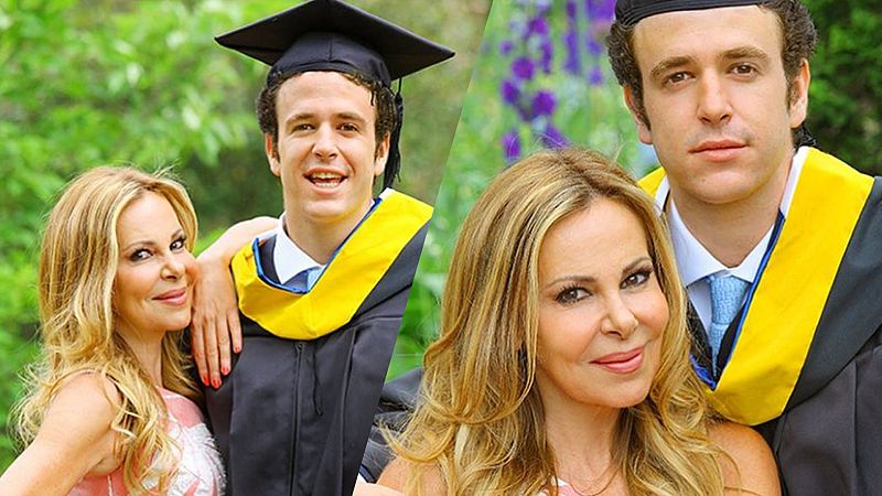 Ana Obregón, "la madre más orgullosa y la más triste" en el aniversario de la graduación de su hijo