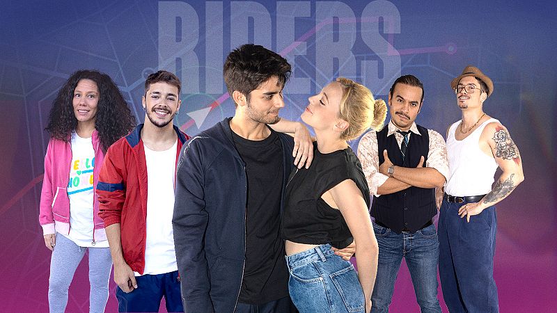 Mira ya los dos primeros capítulos de 'Riders' y el encuentro exclusivo con sus protagonistas