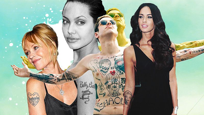 Diez famosos que se arrepintieron de sus tatuajes... e hicieron lo que pudieron para borrarlos