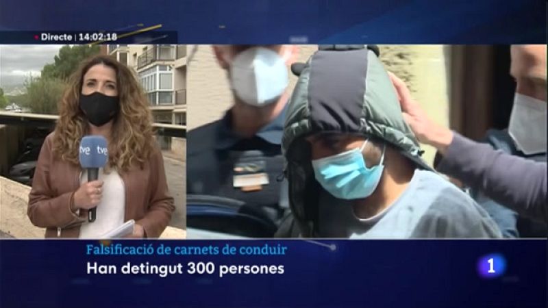 Presó sense fiança per a vuit integrants de la xarxa que falsificava carnets de conduir
