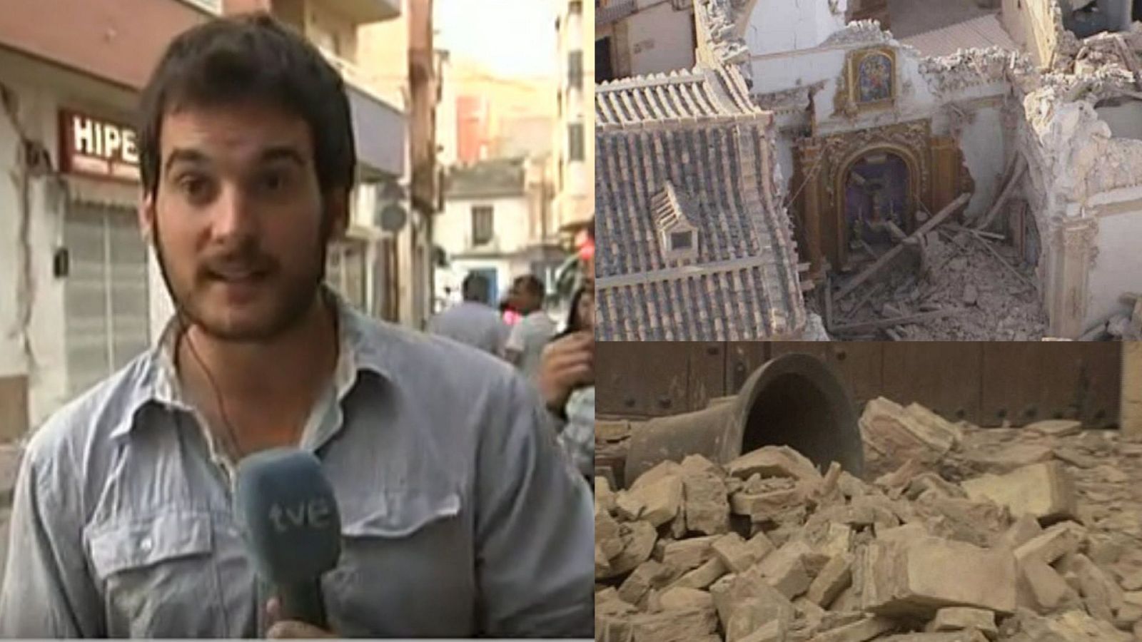 Hablamos con el reportero que vivió el terremoto de Lorca - España Directo | Ver