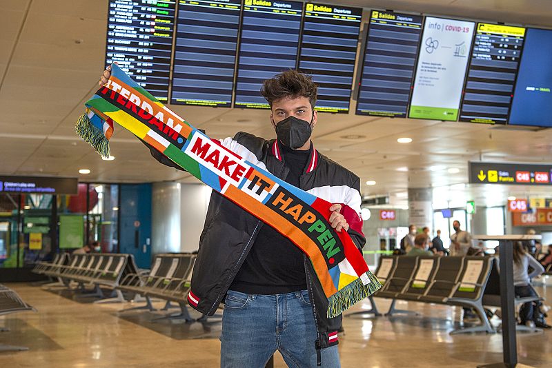 Blas Cantó, destino Róterdam: "Mi mayor amuleto es mi canción"