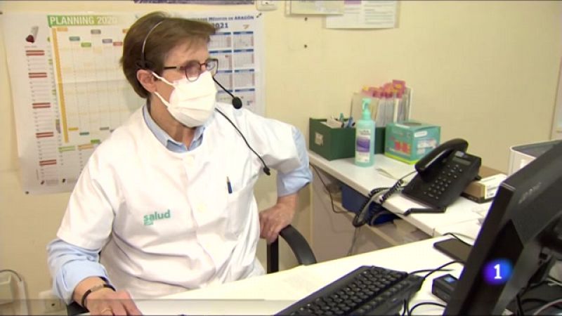 Los centros de salud en Aragón se preparan para aumentar las citas presenciales