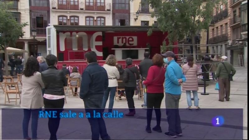 La radio en la calle en Toledo