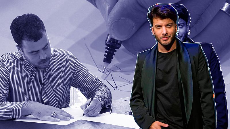 Blas Cantó se viste en Eurovisión con la moda de Jaime Álvarez, de Mans: "El traje que lleva es una segunda piel, como si estuviese desnudo"