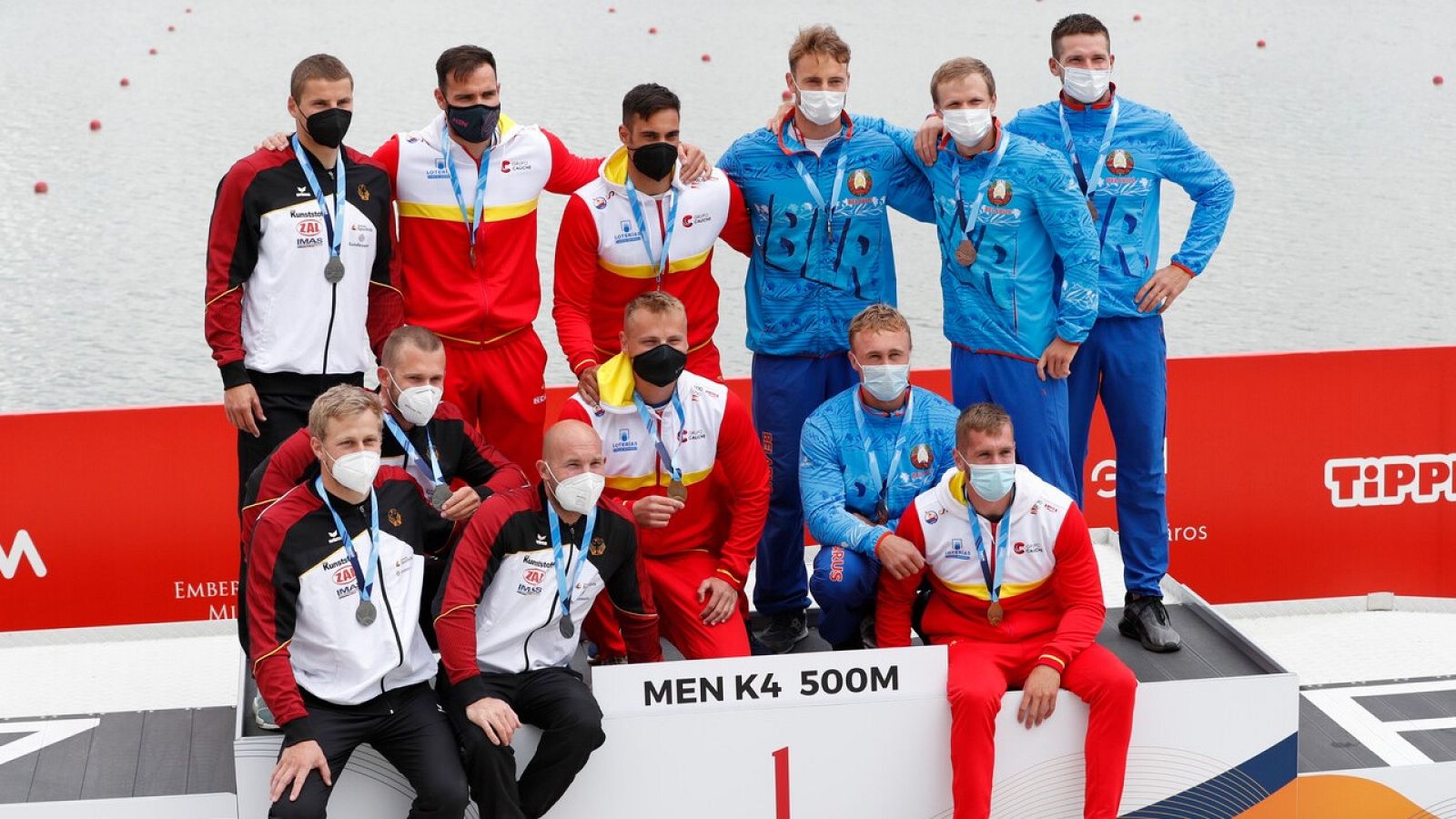 Fin de semana de medallas en piragïusmo y marcha | Ver