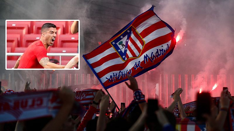 Y los corazones de la afición del Atlético volvieron a latir con el gol de Luis Suárez