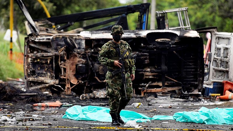La Policía de Cali confirma la muerte de dos civiles en el municipio de Yumbo