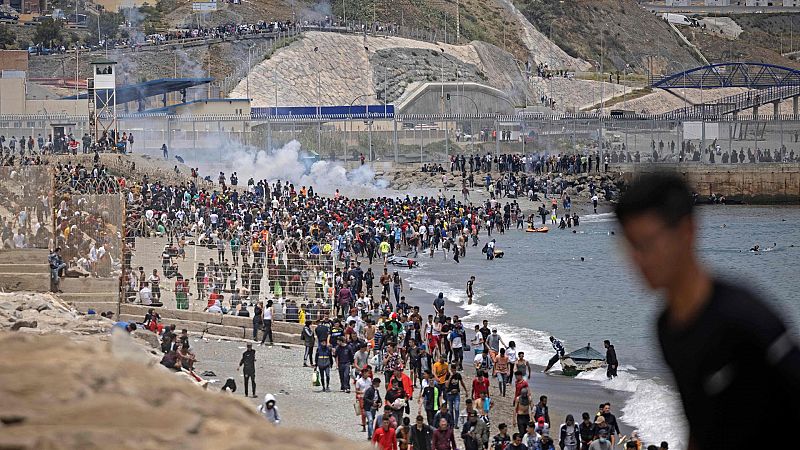 El Gobierno ve un "asalto" y no una crisis migratoria las llegadas a Ceuta