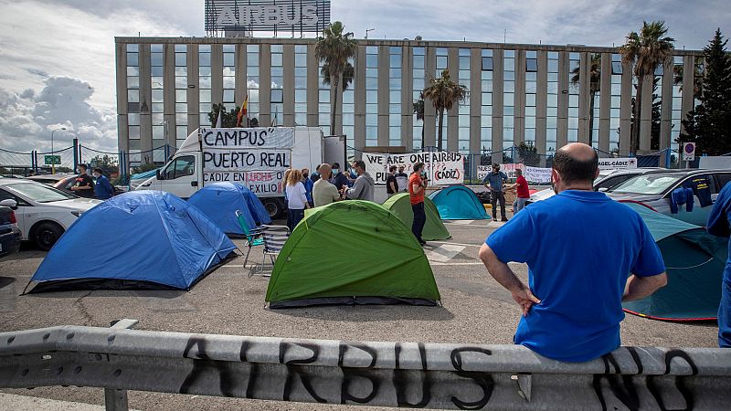Airbus planea cerrar una de sus fábricas en Cádiz