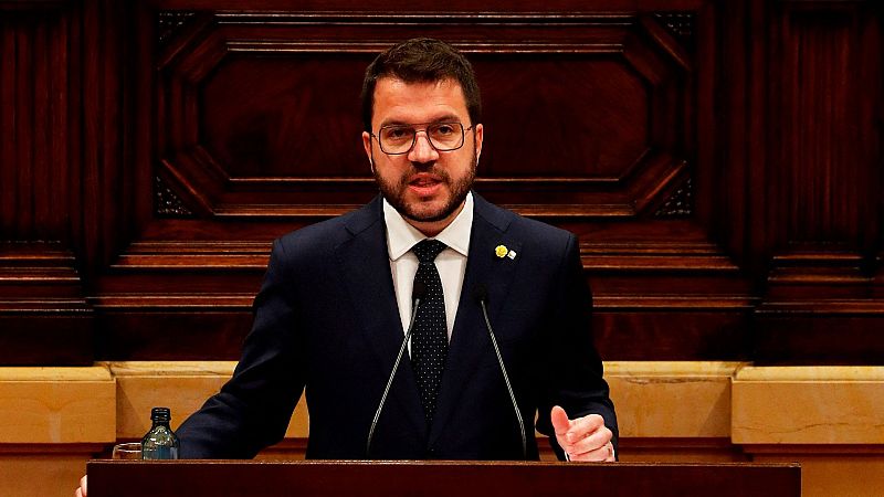 Aragonès ofrece un Govern con "energías renovadas" para liderar una "Generalitat republicana"