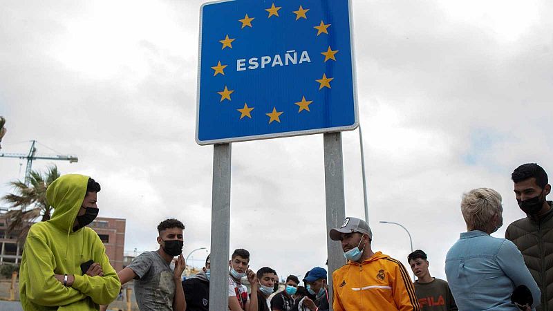 Más de 6.500 migrantes de los que entraron en Ceuta han regresado ya a Marruecos