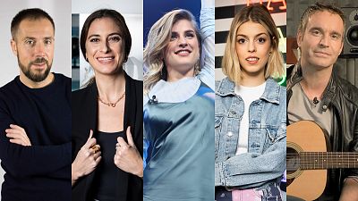 Antonio Hueso, Mara Pele, Samantha Gilabert, Nerea Rodrguez y David Santisteban: as es el jurado espaol de Eurovisin 2021