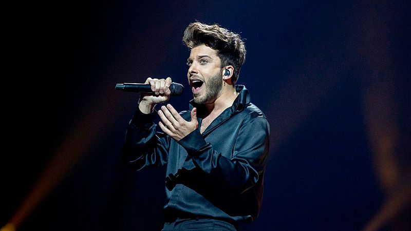 Blas Cant borda su actuacin en Eurovisin y las redes reaccionan