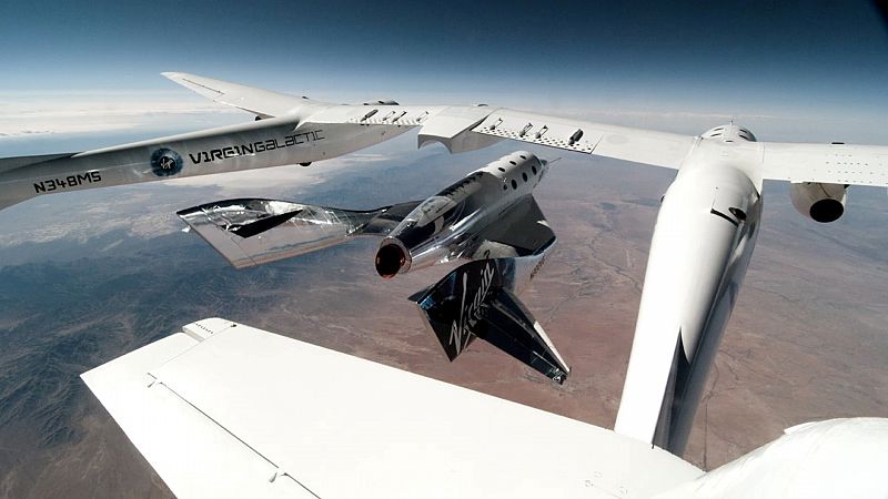 Virgin Galactic lanza con éxito su tercer vuelo de prueba al espacio