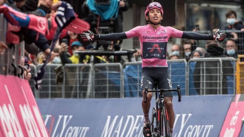El 'condor' colombiano consolida el liderato del Giro de Italia