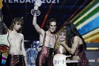 Damiano David, el ganador de Eurovisin, eclipsa corazones con su magnetismo