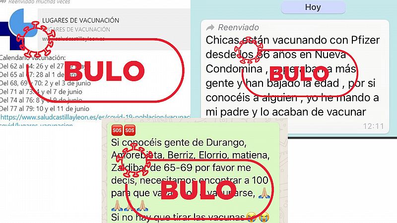 Siguen las falsas convocatorias para vacunarse sin cita contra la COVID