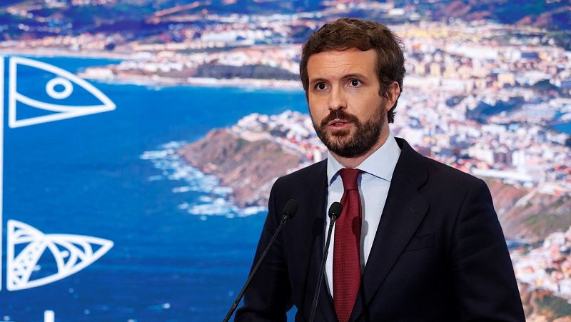 Casado aspira a formar un "Gobierno de salvación nacional" similar al de Italia y sin Vox
