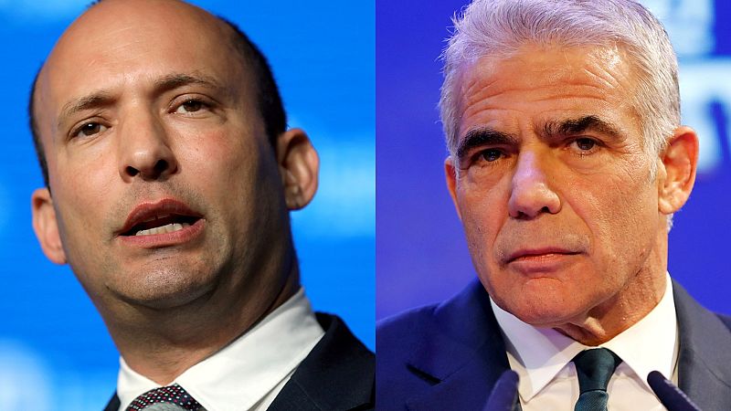 Lapid y Bennett, los hombres detrás del pacto que podría echar del Gobierno a Netanyahu