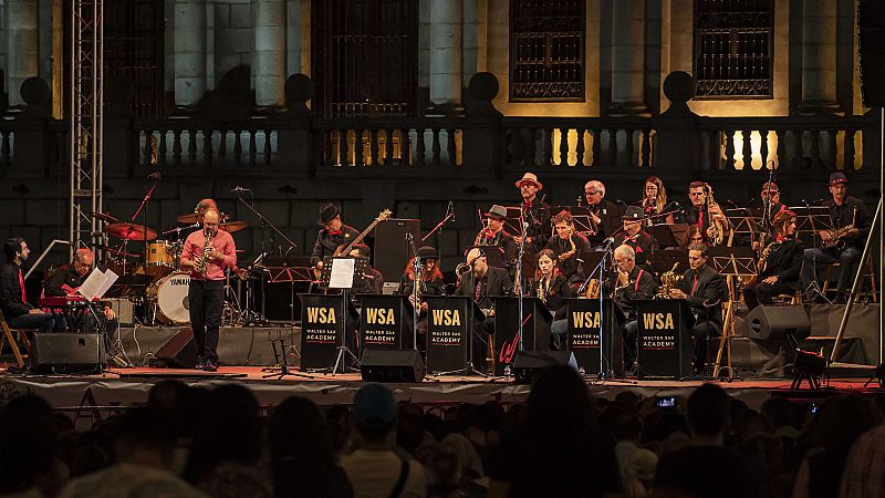 La banda WSA Small Ensemble, en 'Las noches del Monumental' de RTVE