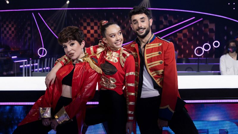 As prepar Alexity su actuacin con los ganadores de 'The Dancer: el challenge' en la Final de 'The Dancer'