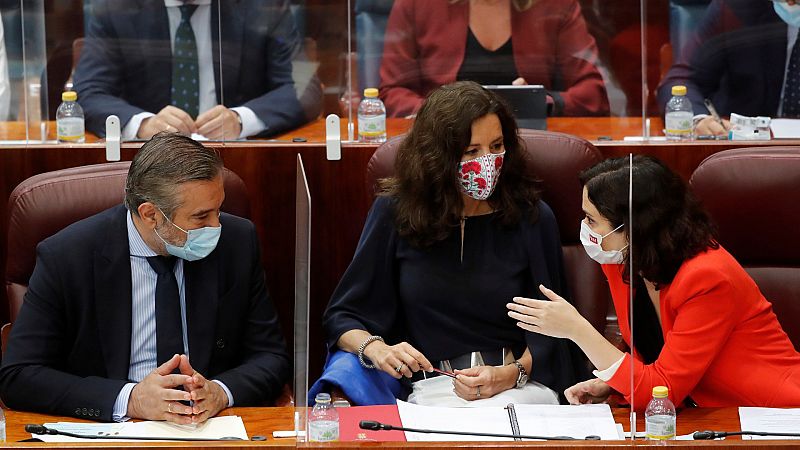 Vox logra la Vicepresidencia Segunda de la Asamblea de Madrid tras pactar con el PP el reparto de la Mesa