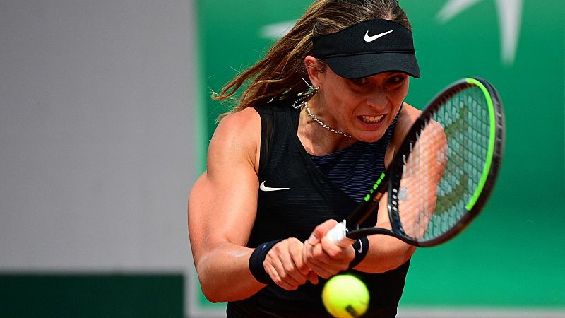 Paula Badosa no puede superar a Zidansek y dice adiós a Roland Garros