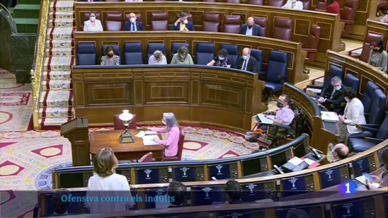 Bronca al Congrés pels indults als presos del procés