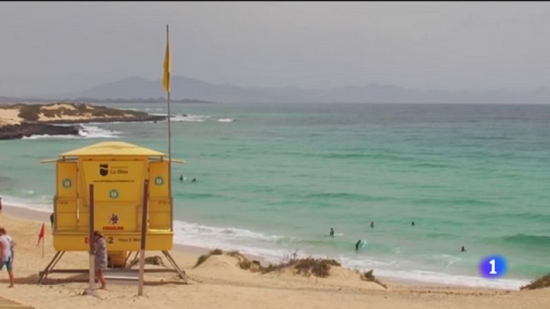 Primera ola de calor del verano en Canarias