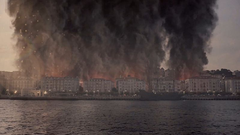 El voraz incendio del viejo Santander en 1941, en Históricos Anónimos