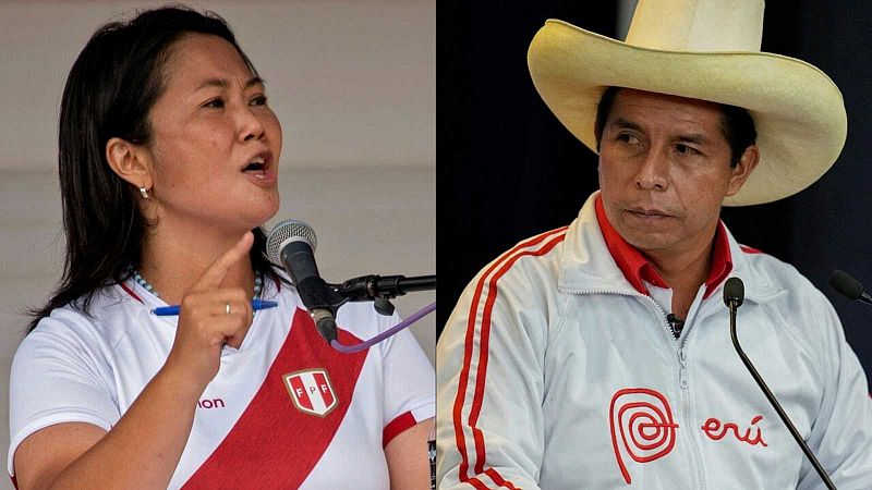 Fujimori pide anular 200.000 votos a Castillo y aumenta la polarización cuando el recuento se acerca a su final