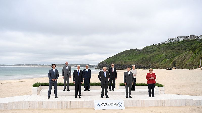 Biden convence al G7 para lanzar un gran plan de infraestructuras que contrarreste el avance de China