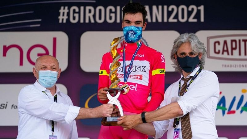 Juan Ayuso, la esperanza del ciclismo español, gana el Giro sub'23