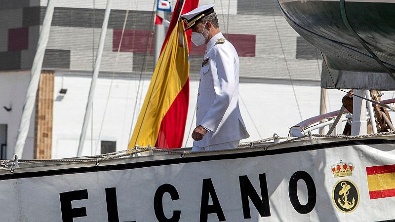 El buque escuela Juan Sebastián Elcano arriba a Cádiz tras diez meses de travesía