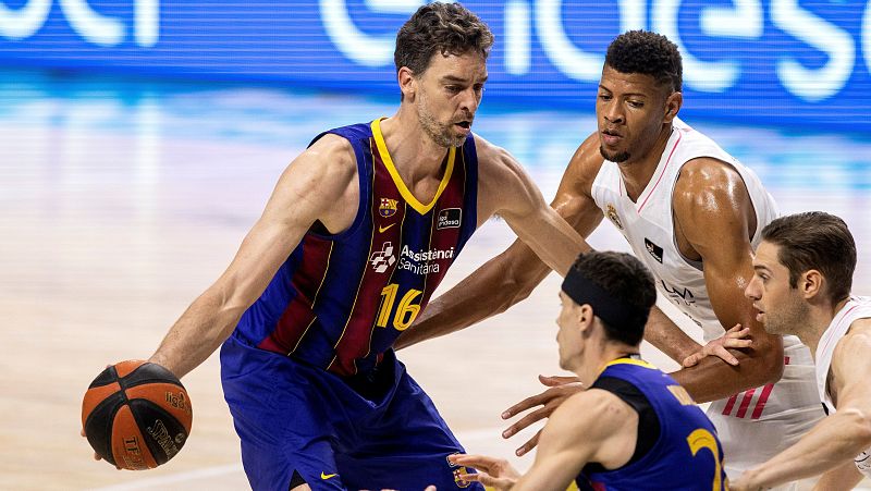 El Barça golpea primero en la final de la ACB