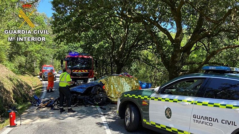 Veintidós muertos en las carreteras este fin de semana, el más trágico en dos años