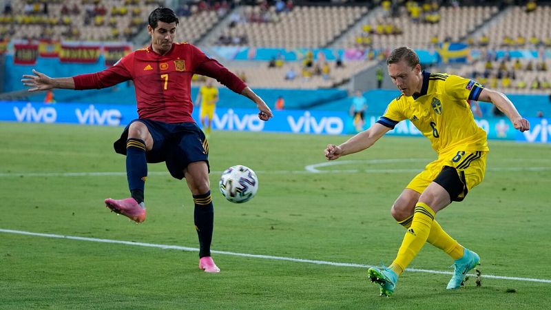 España se estrella contra Suecia en el primer partido sin goles de la Eurocopa 2020