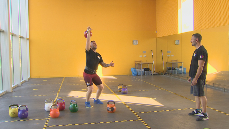 Un navarro, campeón del mundo de kettlebell