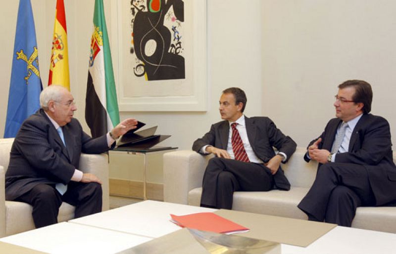 Extremadura y Asturias, satisfechas con el modelo de financiación planteado por Zapatero