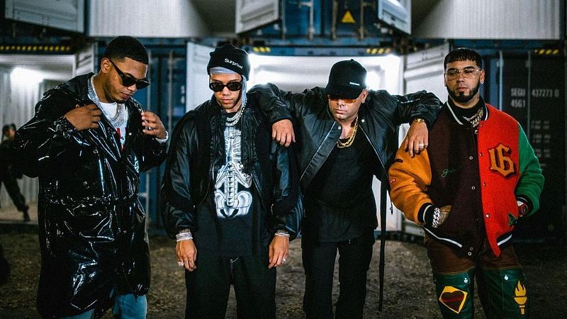 Myke Towers, Wisin, Jhay Cortez, Anuel AA y Los Legendarios se unen en 'Fiel Remix'