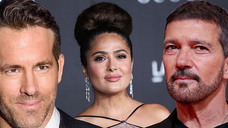 Salma Hayek, salvaje y deslenguada, abofetea a Ryan Reynolds y grita a Antonio Banderas